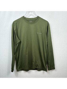 Men’s Columbia Green Longsleeve Tshirt Size M